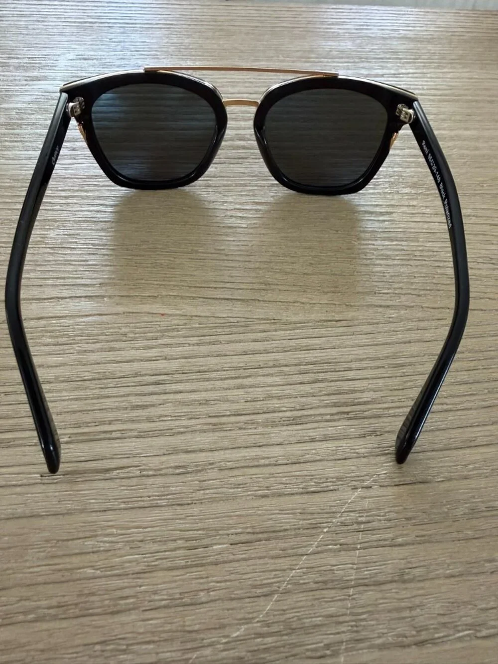 New Quince Black Remi Polarized Acetate Sunglasses